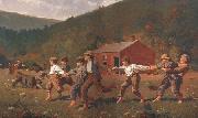 Winslow Homer Snap the Whip (mk44) Spain oil painting artist